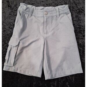 Under Armour Boys Youth Small Grey Cargo Shorts
